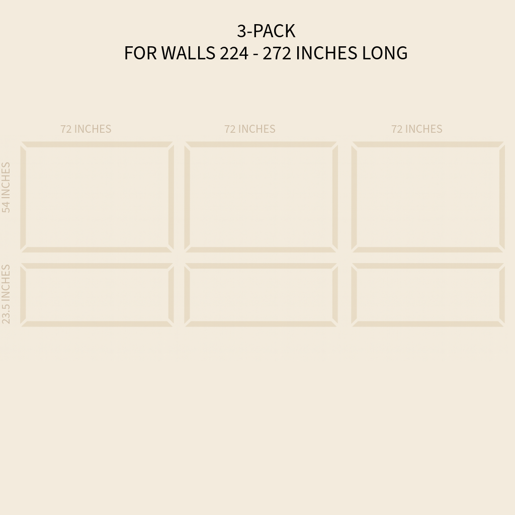 Grand Wall Molding Panel Kit