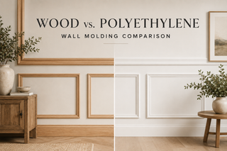 Wood vs. Polyurethane Wall Molding: Which Is Better for Your Home?