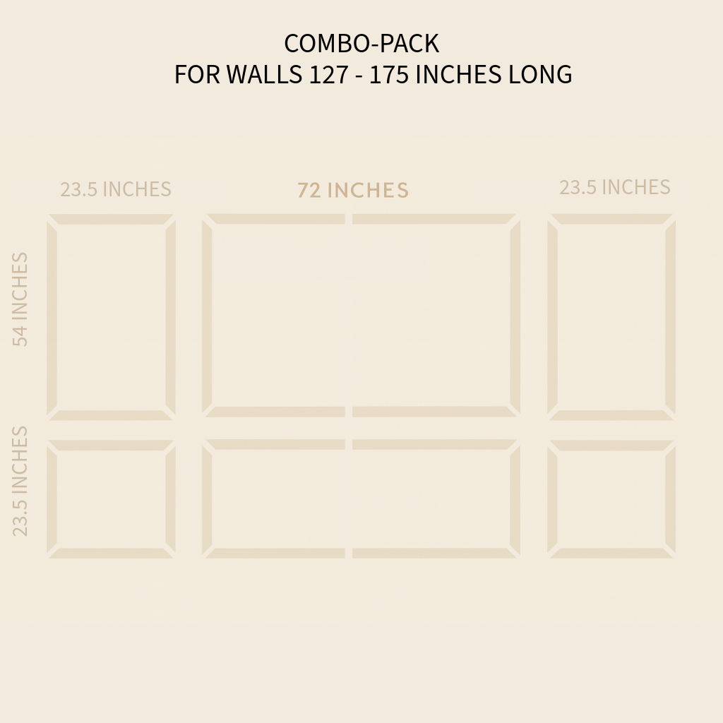 Combo Pack Kit - 2 Classic + 1 Grand Panel