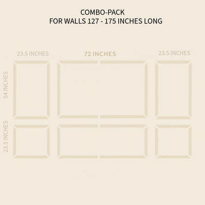 Combo Pack Kit - 2 Classic + 1 Grand Panel