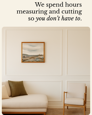 "Grand" Wall Molding Panel Kit