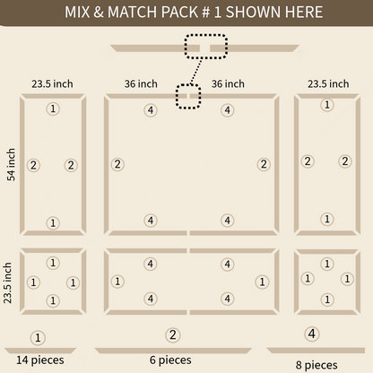 Mix & Match Pack #1 Kit - Best Seller!